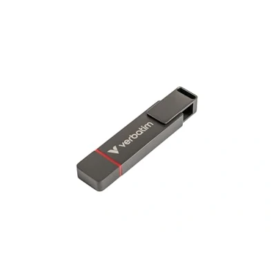 Immagine di Verbatim Dual QuickStick, 128 GB, esterno 3.2 Gen 1 USB C/USB A, chiavetta ad alta velocità fino a 530 MB/s, di memoria ultra veloce per cellulare, laptop, PC e notebook