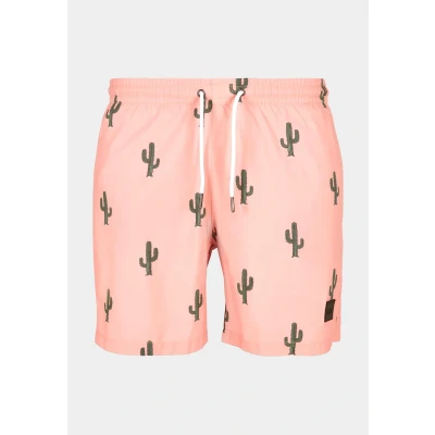 Immagine di Urban Classics Pattern Shorts da mare, Uomo, Taglia: Small, Cactus aop