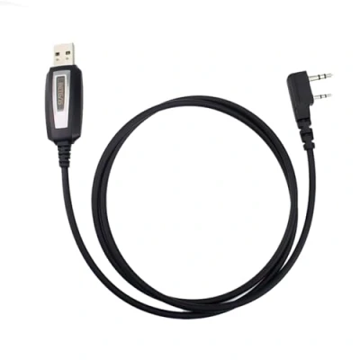 Immagine di Retevis USB Cavo Programmazione 2 Pin Compatibile con Walkie Talkie RT24 RT618 RT27 RT22 RT28 RT619 RT46 ESYNiC Baofeng BF 888S UV 5R Kenwood Nestling di Programmazione(1 Pezzo)