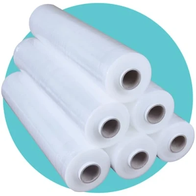 Immagine di Triplast Rotolo di pellicola termoretraibile per pallet (400 mm x 250 m) Quantità e colore a scelta resistente, elastica imballaggio,