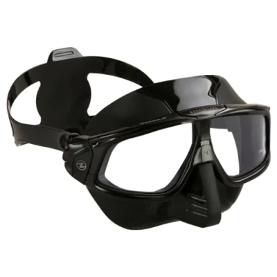 Immagine di AQUALUNG SPHERA X Maschera per adulti, visione panoramica a 180 senza distorsioni, lenti antiappannamento e antigraffio, robusta custodia in EVA, ideale immersioni subacquee, apnea, snorkeling