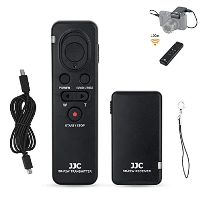 Immagine di JJC telecomando wireless per Sony Z V1 A1 A7RIVA A7RIV A7RIIIA A7SIII A7III A7 A9 RX0 II RX100VII RX10IV A6000 FDR AX700 AX43 AX60, multi interfaccia sostituisce RMT VP1K e RM VPR1