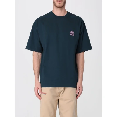 Immagine di Carhartt WIP SS Helix TEE Tshirt con stampa, Uomo, Taglia: Large, Deep lagoon