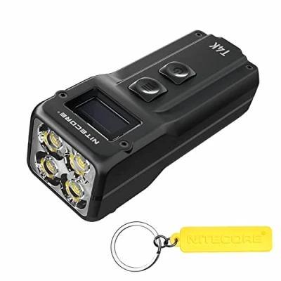 Immagine di Nitecore T4K 4000 Lumen LED USB C ricaricabile EDC Keychain Torcia Tag