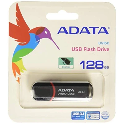 Immagine di ADATA AUV150 128G RBK unità flash USB 128 GB tipo A 3.0 (3.1 Gen 1) Nero