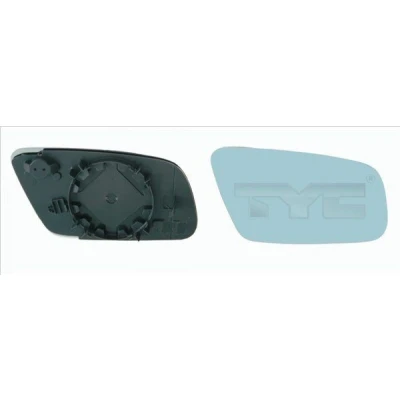 Immagine di TYC 302 0120 1 Vetro Specchio Retrovisore Sx AUDI: A3 Hatchback, A4 B5 Avant, A8 D2