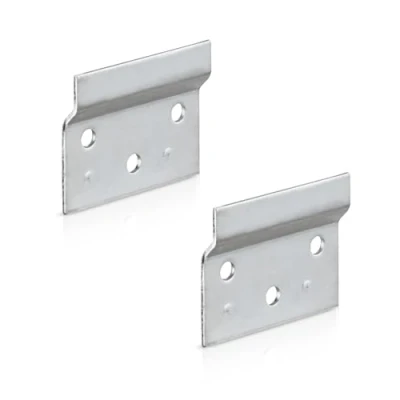 Immagine di GedoTec Piastra di supporto Aufhaengeschiene per avvitare Armadio appendiabiti Lunghezza 60 mm Qualità del marchio Acciaio zincato, 2 Stück