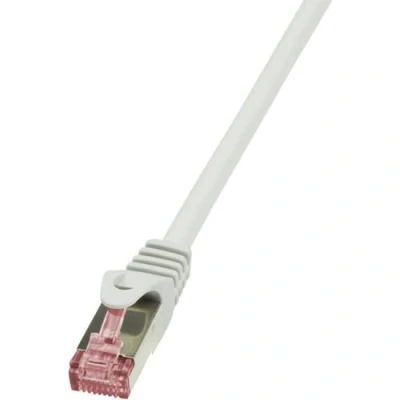 Immagine di LogiLink CP1066S RJ45 cavo di rete, patch CAT 5e F/UTP 3.00 m Blu con protezione 1 pz.