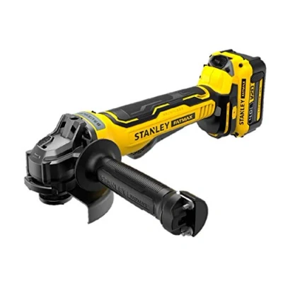 Immagine di STANLEY FATMAX, Smerigliatrice Angolare Brushless V20 a Batteria 18V 4.0 Ah. SFMCG700M2K QW