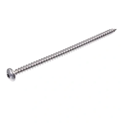 Immagine di SECCARO viti per truciolato testa semicircolare 6 x 120 mm, in acciaio inox V2A VA A2, legno con filettatura completa, TX/esagono incassato, 50 pezzi