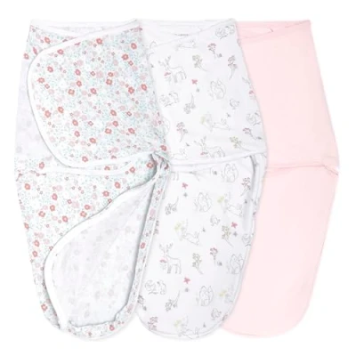 Immagine di aden + anais Easy Swaddle Wrap 1.0 TOG, fiori fiabeschi, 4 6 mesi