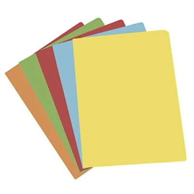 Immagine di Elba Gio Confezione da 50 cartelline semplici, formato A4, multicolore