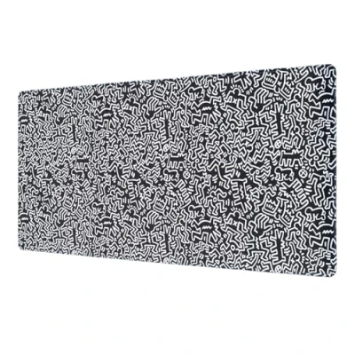 Immagine di Grupo Erik: Tappetino mouse Keith Haring XXL, base antiscivolo, 100% waterproof e con rifiniture di qualità, 80 x 35 cm, Gadget