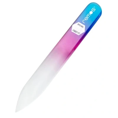 Immagine di Remos Lima per unghie in vero vetro temperato con superficie di affilatura su entrambi i lati, colore: Blu/Viola