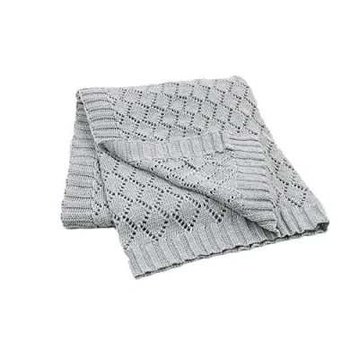 Immagine di Coperta Bimbo in Maglia per bambino, Odot Soffice Dormire di Unisex Neonato Morbida Swaddle Perfetta Culla, Carrozzina, Lettino (80x100cm,Grigio)