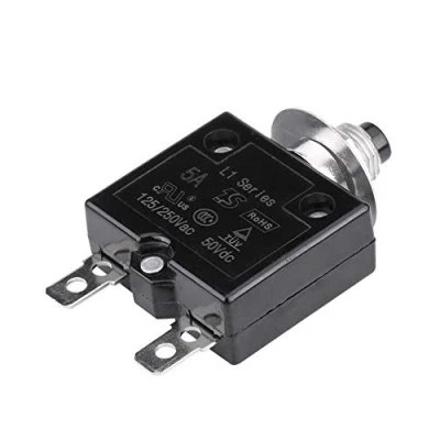 Immagine di Interruttore Termico 5 A / 8 10 15 18 20 30 A, Protezione da Sovraccarico di Corrente Automatico Ripristino Manuale (5A)