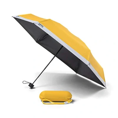 Immagine di Copenhagen design Pantone Umbrella Travel foldable in Box with keychainstrap, Yellow