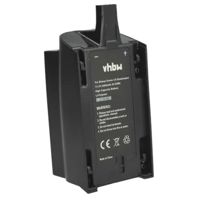 Immagine di vhbw batteria compatibile con Parrot Bebop 3.0 Skycontroller, 3,0 drone quadricottero multicottero (2300mAh, 11,1V, Li Poly)
