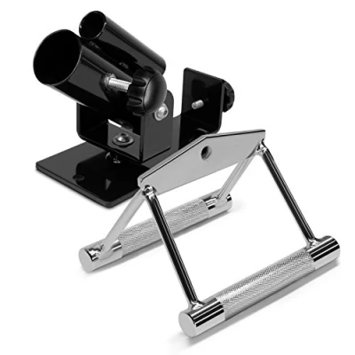 Immagine di Yes4All JRXV Combo T Bar Row + Doppia Grip Girevole a 360 e facile da installare Adatto barre standard 2,5 cm 5 Olympic