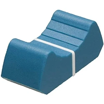 Immagine di 10 pezzi foro interno 8 mm miscelatore cursore fader manopola di ricambio, adatto per Yamaha Soundcraft Behringer mixer (blu)