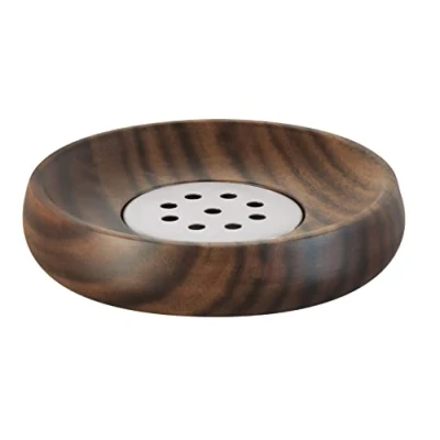 Immagine di Kleine Wolke Portasapone Acaia, accessori, colore marrone, materiale: acacia, lunghezza 10,8 x larghezza altezza 2,1 cm