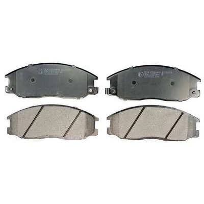 Immagine di DENCKERMANN B110971 Kit pastiglie freno con segnalatore acustico usura SSANGYONG: Rexton / 2, Kyron SUV, ACTYON 1, HYUNDAI: Santa Fe I, H 1 Van