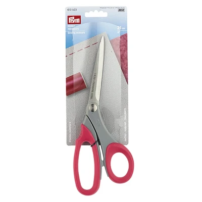 Immagine di Prym Hobby Forbici da Cucito 8&quot; 21 cm, Acciaio Inossidabile Plastica, Colore: Rosso