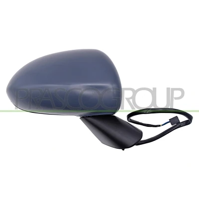 Immagine di Specchio retrovisore esterno Prasco OP0347213P Premium Dx nero/bianco con la prima mano elettrico regolabile dall&#039;interno OPEL: Corsa D Hatchback