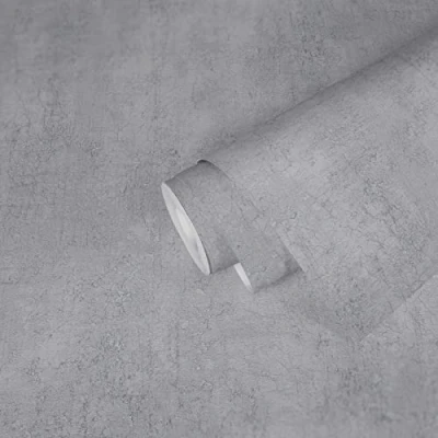 Immagine di A.S. Création Greyvolution 378406 37840 6 Carta da parati in tessuto non tessuto, effetto cemento, 10,05 m x 0,53 m, colore: grigio medio