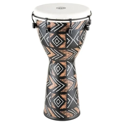 Immagine di Meinl Percussion Alpine Series Synthetic Djembe, Finitura Kanga Sarong 10&quot;, ADJ10 KA