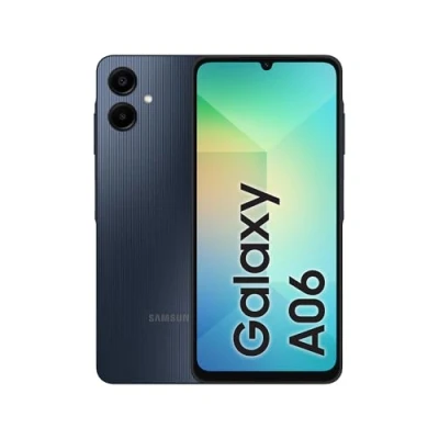 Immagine di SAMSUNG Galaxy A06 4G LTE Versione Globale SM A065F/DS, Display 6,7&quot;, Doppia SIM 50MP Fotocamera Nero (Black), 128GB