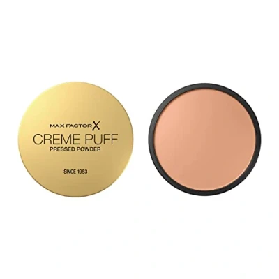 Immagine di Max Factor Creme Puff Cipria Compatta, Finish Opaco e Texture Leggera, Adatta a Tutti i Tipi di Pelle, 053 Tempting Touch, 14 g