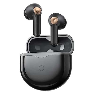 Immagine di SoundPEATS Air4 Lite Auricolari Bluetooth 5.3 Cuffie Hi Res Audio Codec LDAC wireless Semi in ear con 6 Microfoni per Chiamate,Driver da 13 mm, Multipoint, 30 Ore, Controllo APP