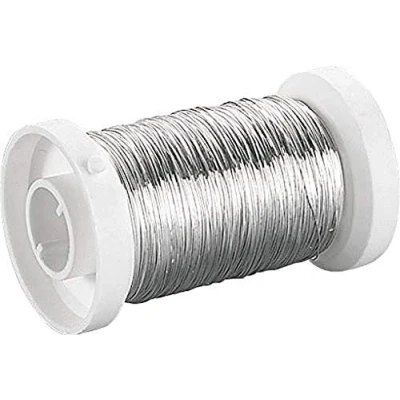 Immagine di Gütermann/KnorrPrandell 6468810 Filo arrotolato, 0,6mm, Colore: Argento