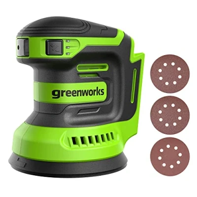 Immagine di Greenworks 24V Orbital Sander Kit, 5&quot; Random Variable Speed, Tool Only