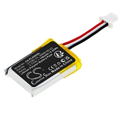 Immagine di TECHTEK batterie compatibile con [Plantronics] C565, CS540, CS540A, Savi CS540A sostituisce 212367 01, per 01 (3 pin), 30086180 03 FBA
