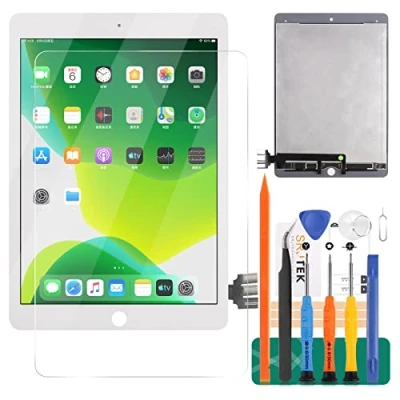 Immagine di SRJTEK Per iPad Pro 9.7 pollice A1673 A1674 A1675 Touch Screen Sostituzione Digitizer Assembly Parti Kit 2016 Schermo LCD Display (Bianco)