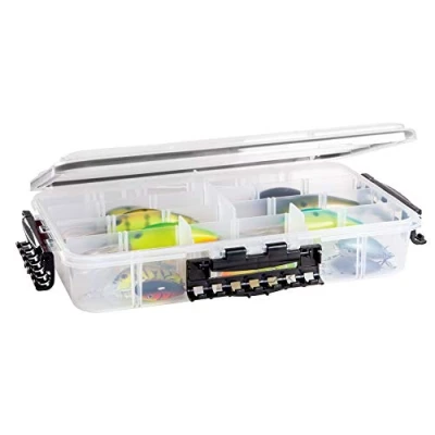 Immagine di PLANO Waterproof 3700 Deep StowAway Scatola portaoggetti portaoggetti, unisex, trasparente