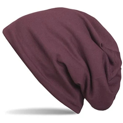 Immagine di styleBREAKER Berretto Unisex Classico a Tinta Unita con Interno in Tessuto Felpato, Foderato 04024008, Colore:Viola