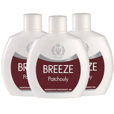 Immagine di Breeze Squeeze Deodorante Profumato Unisex 48H 100 Ml (3, Patchouly)