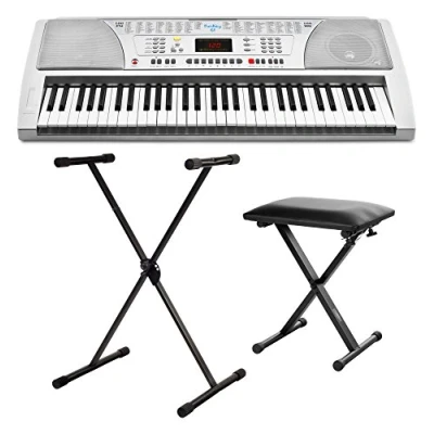 Immagine di Tastiera Keyboard con supporto e panchetta FunKey 61