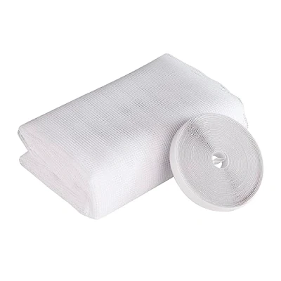 Immagine di Windhager Zanzariera in Fibra di Vetro Alta qualità, saldata a Rete, Resistente ai Raggi UV, Bianco, 100 x cm, 03484