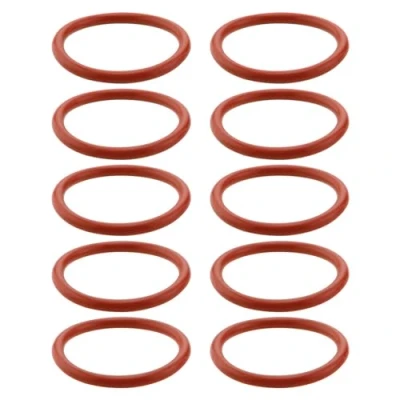 Immagine di VGOL 10 guarnizioni di tenuta in gomma per macchina da caffè, compatibili con Siemens EQ3, EQ5, EQ6, EQ7, EQ8, EQ9, ricambio accessori tenuta, colore rosso, 45 x 37 4 mm