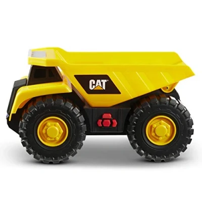 Immagine di Caterpillar Tough Machines Camion della spazzatura Veicolo da costruzione, Colore Giallo, Nero, 82285