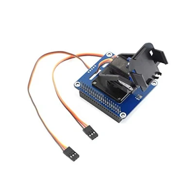 Immagine di IBest Mini 2 DOF Pan Tilt Hat Kit with Micro Servos for Raspberry Pi Zero/Zero W/Zero WH/2B/3B/3B+ Allow to Control Camera Movement And Sense Light Intensity I2C Interface