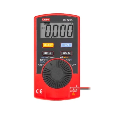 Immagine di UNI T ut120 a/mie0143 multimetro digitale, Rosso/Nero