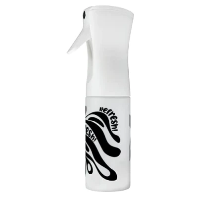 Immagine di Refresher Divina BLK, nebulizzatore ad acqua continua per il refresh quotidiano di capelli mossi, ricci, super afro, 200ml