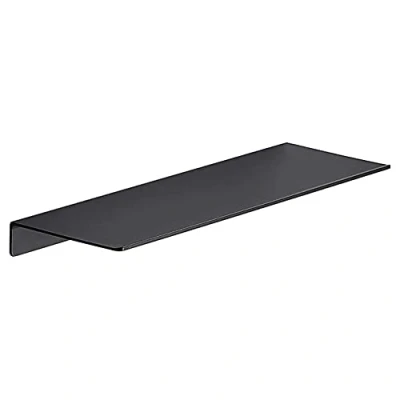 Immagine di Jsrnqert mensole One della parete in metallo, scaffali sospesi, neri, da , parete, portaspezie (30 cm)