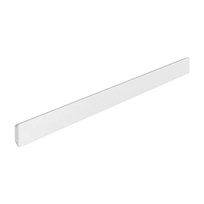 Immagine di hansgrohe WallStoris Barra a parete da 50 cm, portaoggetti per bagno, striscia di fissaggio sistema stoccaggio incollare o forare, organizer accessori bianco opaco, 27902700