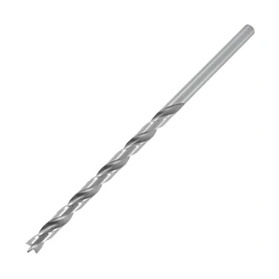 Immagine di ENT 50465 punta a torsione per legno Ø 6,5 mm, extra lunga 150 Acciaio ad alta velocità, con centrale e tagliente pretagliato, D x NL 100 GL codolo cilindrico